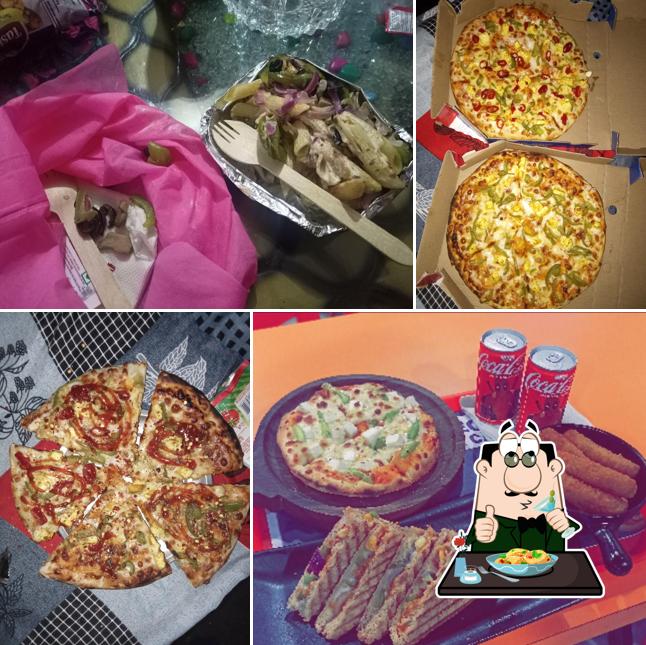 Food at Dr. Deo'z Pizza & Cafe talwara