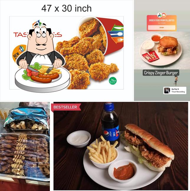 Pulled pork sandwich at Filli bites