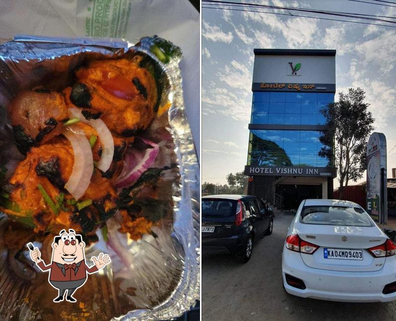 Meals at Hotel vishnu INN