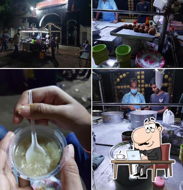 The interior of Momo Stall