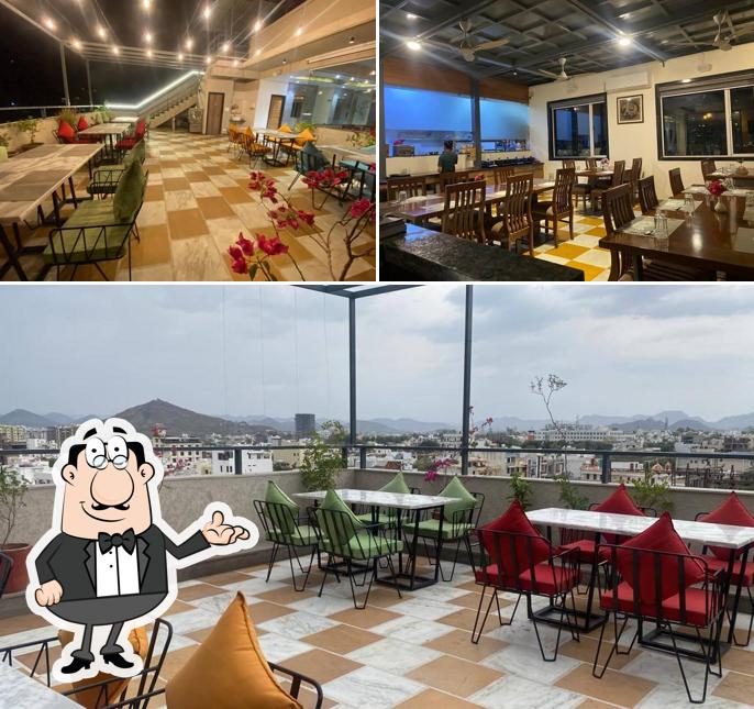 The interior of #PB Patiala Bites