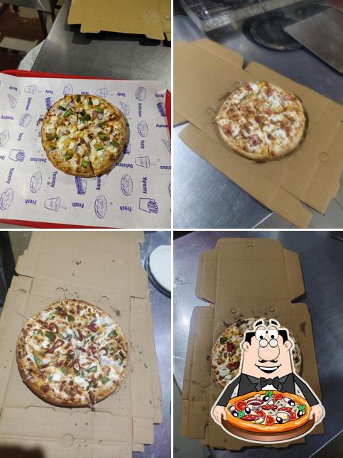 Pick pizza at Pizza Treat Point