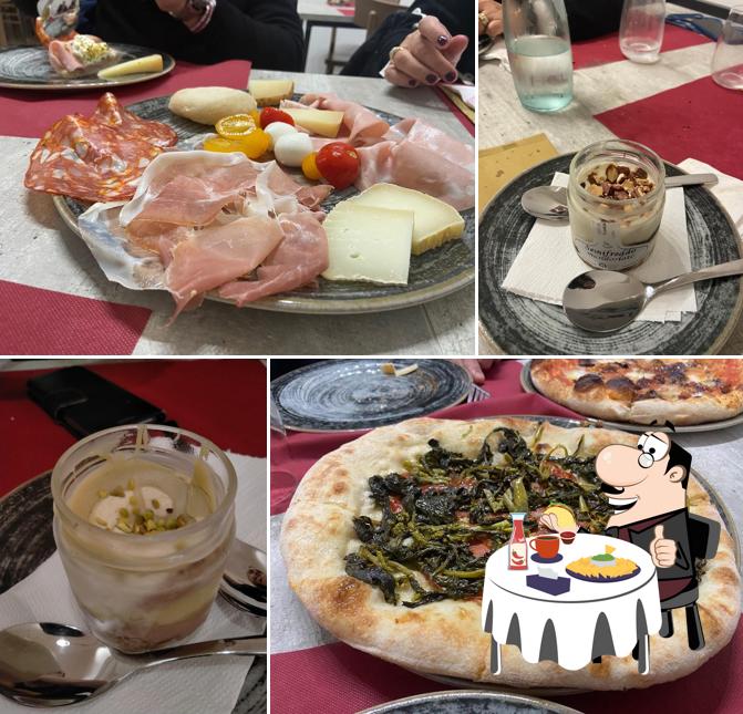 Piatto di formaggi al Pizzeria 250 Grammi