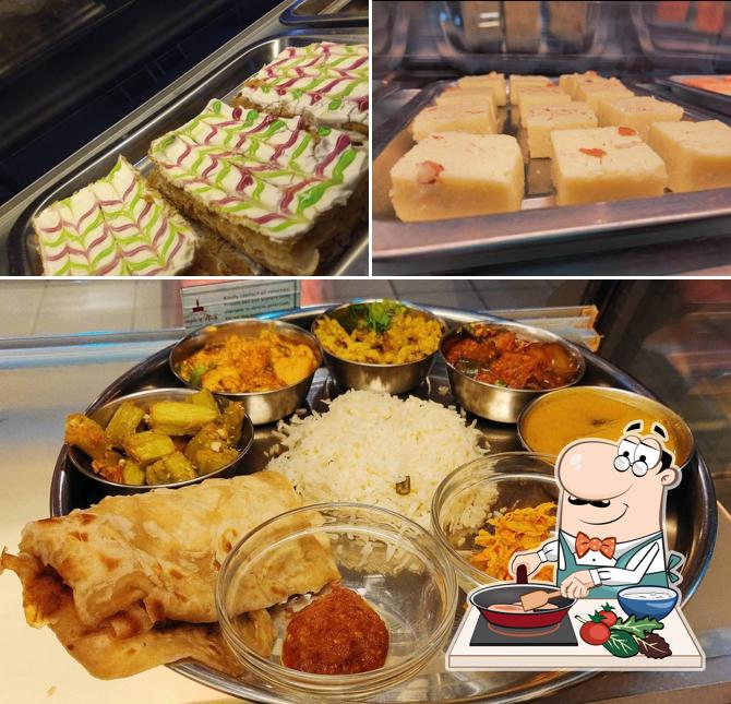 Chicken curry at Veg Palace