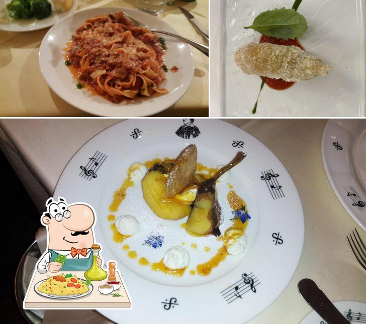 Cibo al Ristorante Museo Caruso