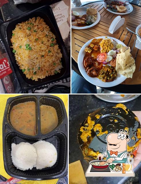 Fried rice at Shantilal's Sweets and Restaurants