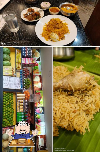 Food at Chennai Rawther Biriyani