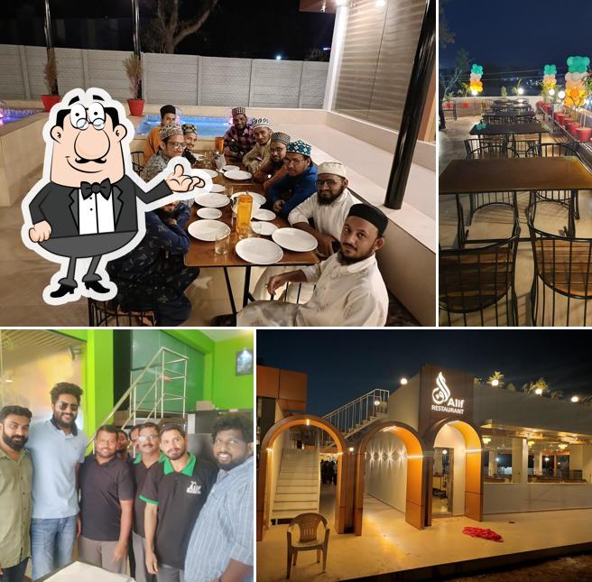 Check out how Alif Restaurant The Test Of Mumbai looks inside