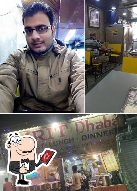 Here's a pic of Amrit Dhaba (Pure vegetarian)