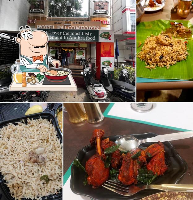 Fried rice at Andhra Ruchulu, JP Nagar