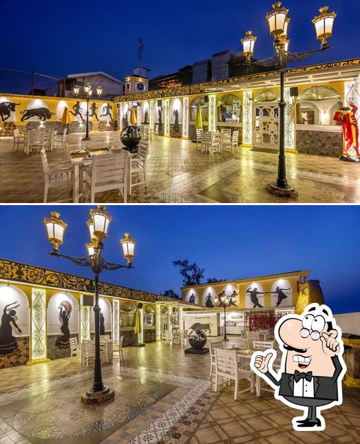 The interior of Dreamers Café