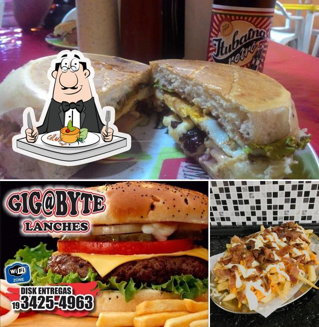 Comida em Giga Byte Lanches