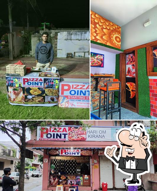 The interior of Pizza point