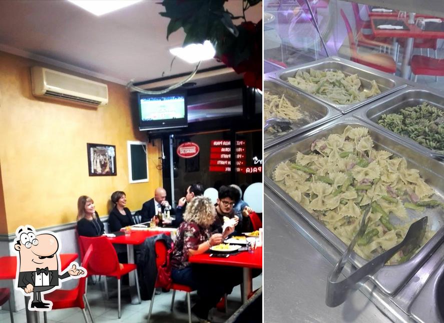 Gli interni di Pizzeria e Tavola Calda M.R. Valentini