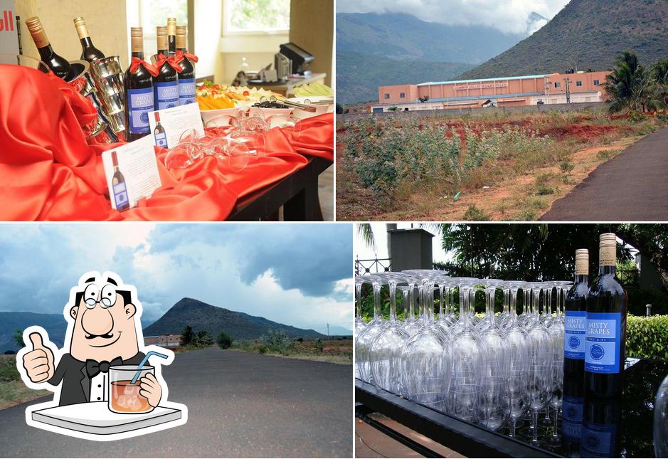 Cumbum Valley Winery is distinguished by drink and exterior