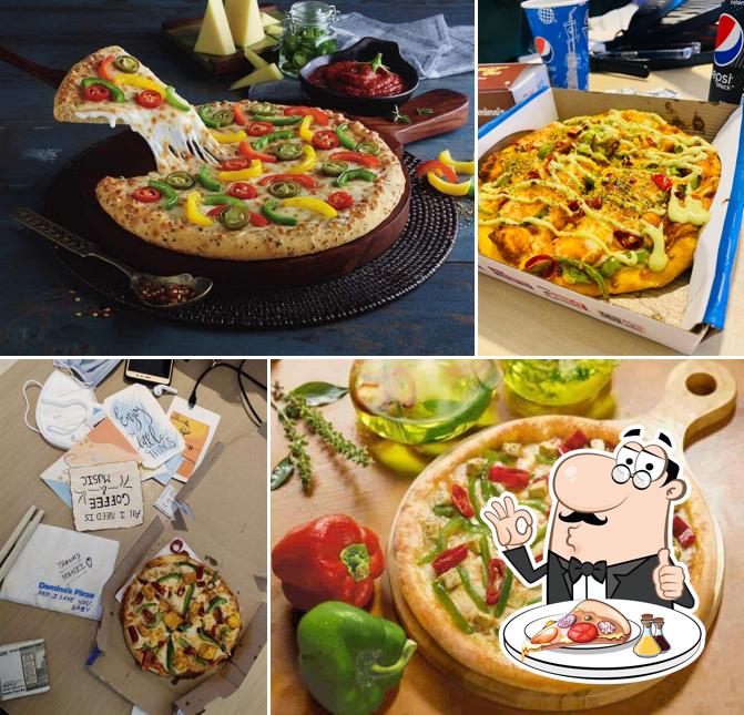 Pick various kinds of pizza