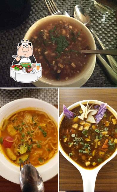 Hot and sour soup at HONG KONG DEHRADUN
