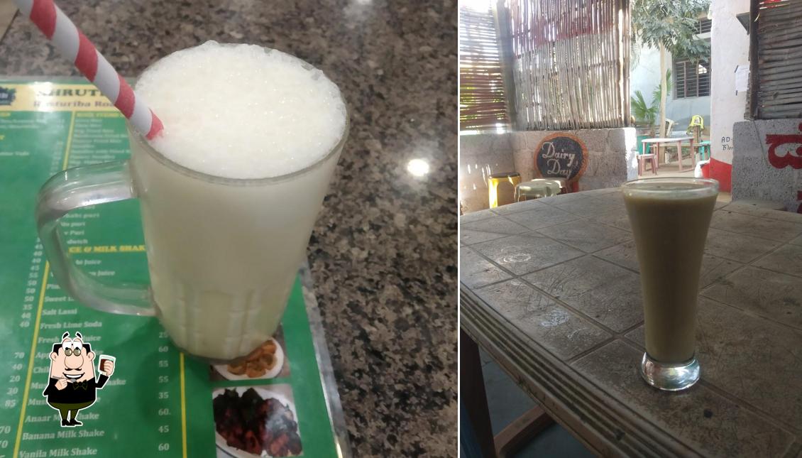 Enjoy a beverage at Hotel Shruthi Veg