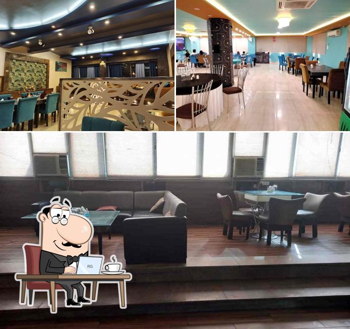 The interior of Karim's Kanpur Kanpur