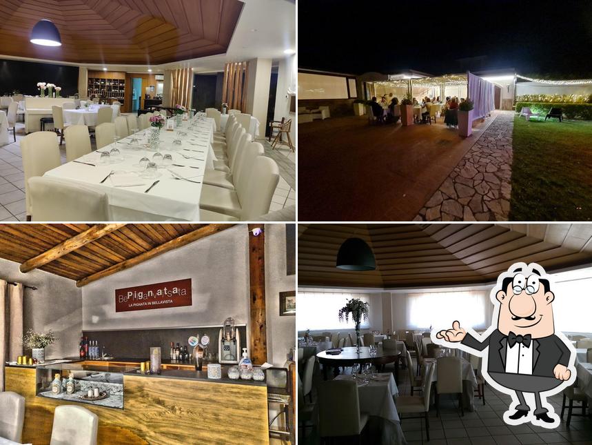 Gli interni di La Pignata 2.Zero