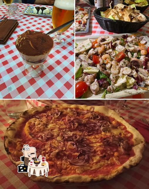 Cibo al Nuova Osteria dei Tarocchi Pizzeria e Ristorante a Minerbio
