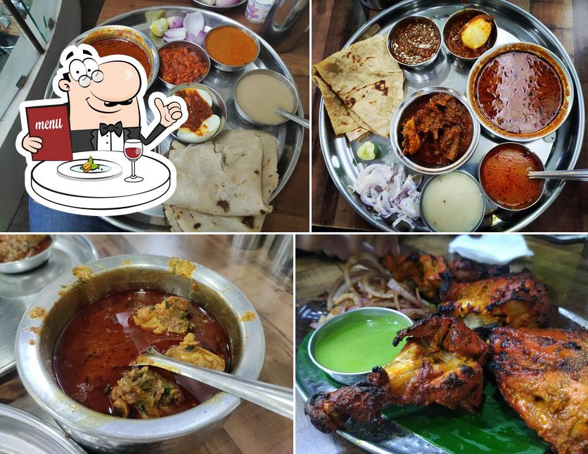 Meals at P K biryani house