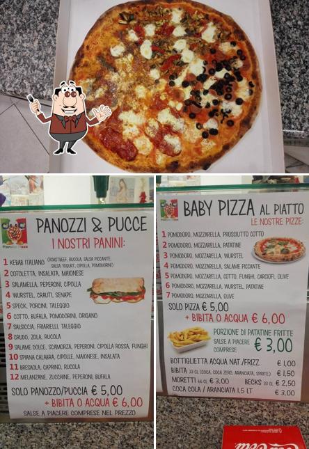 Cibo al Pianeta Pizza