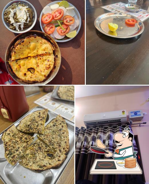 Pancakes at khaira Punjabi dhaba