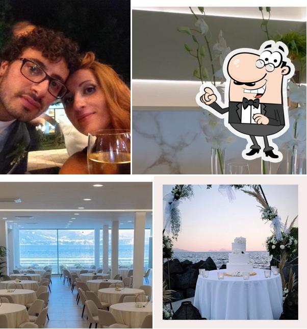 Questa è la foto che raffigura la interni e bevanda di villa balke