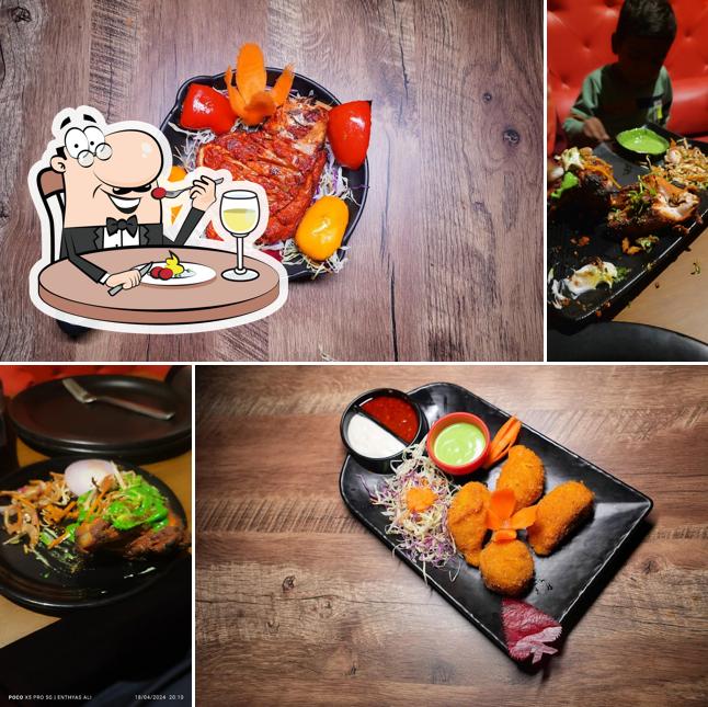 Food at Surya's Hello Vizag Restaurant