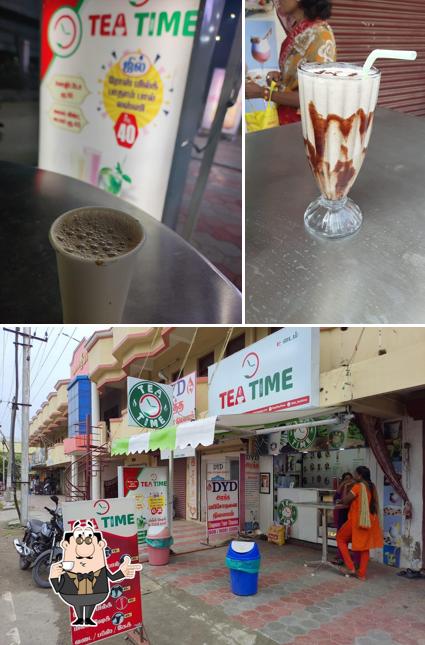 TEA Time Virudhunagar serves a range of beverages