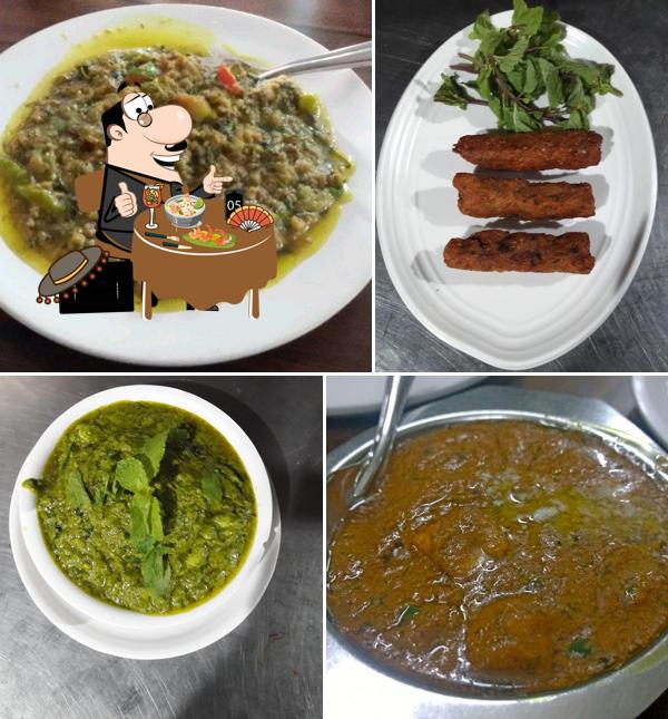 Food at New ideal Restaurant and stores