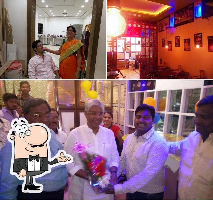 Take a seat at one of the tables at Cafe Hidden Place