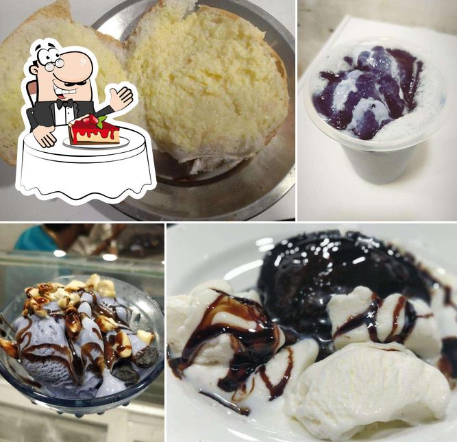 KANISHKA KULFI serves a variety of desserts