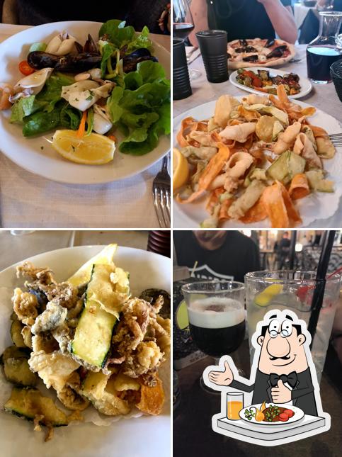 Cibo al Gran Caffè Margherita