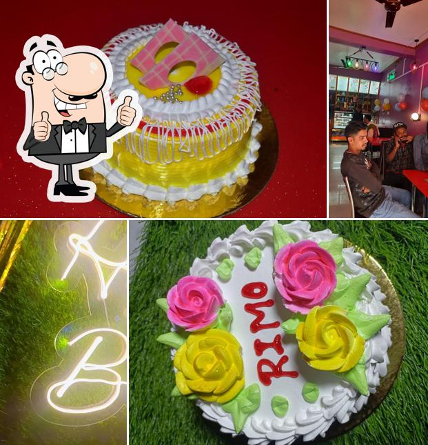 Look at the picture of RAJ BAKERY