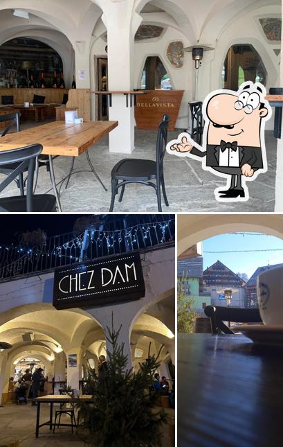 Gli interni di Chez Dam