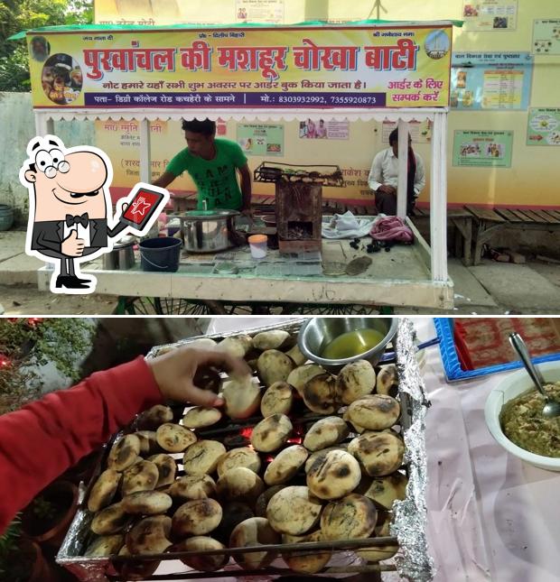Here's an image of Chokha Baati Corner