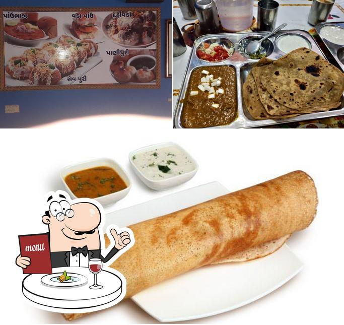 Food at Kutchi Karnavati Uttambhai