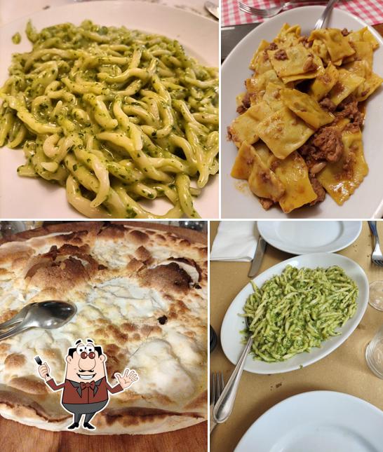 Cibo al Le Cicale in Trattoria