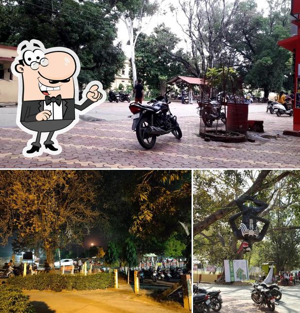 The exterior of Limbdi Corner IIT BHU