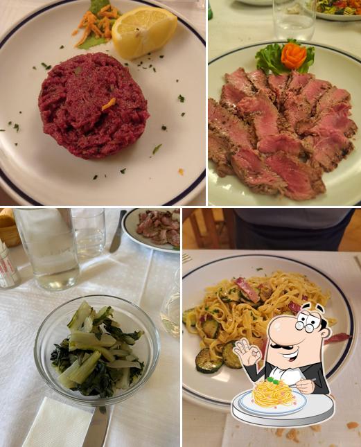 Spaghetti alla carbonara al Osteria De L'Orbo