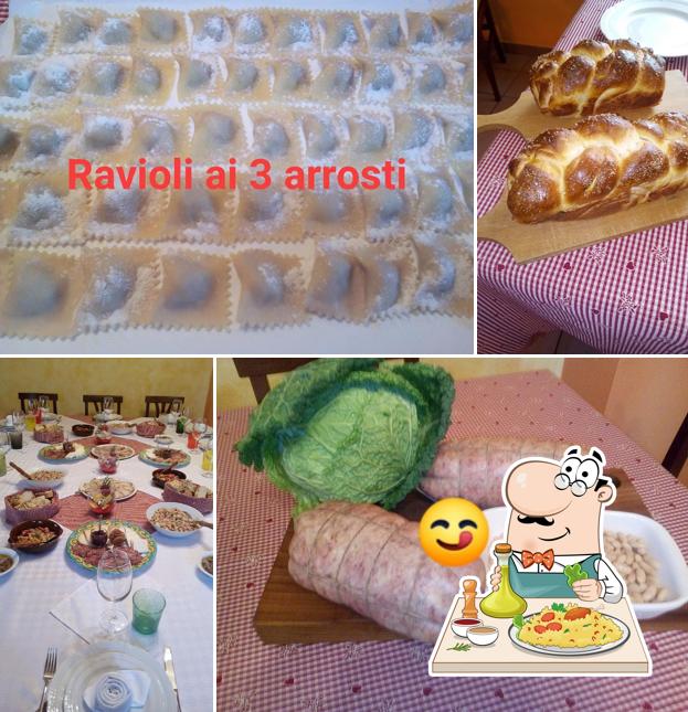 Platti al Osteria La Cucina delle Mamme