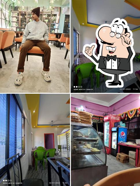 The interior of Paradise Fast Food