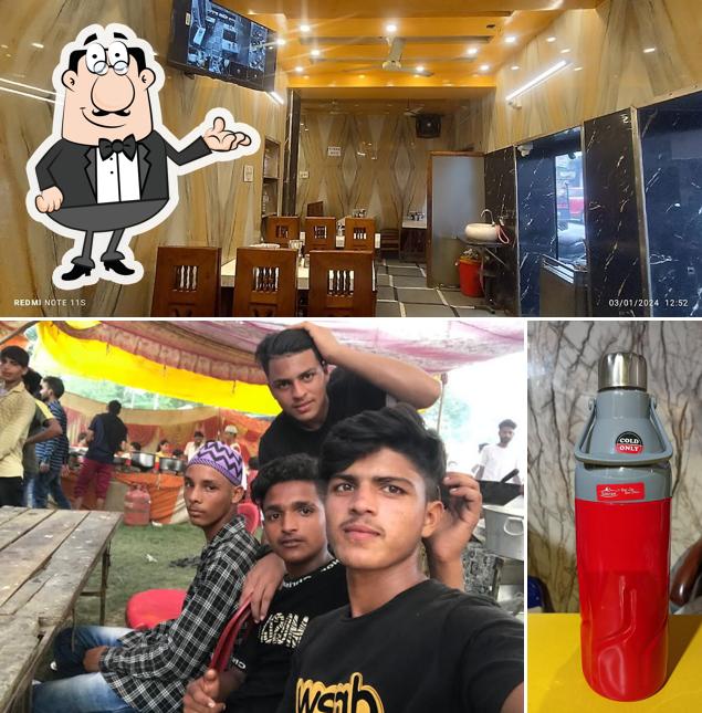 Rashid biryani center is distinguished by interior and food