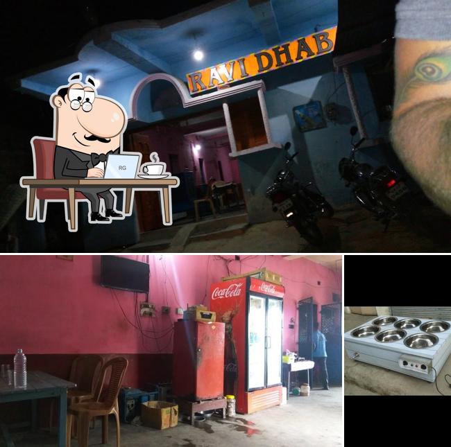 Check out how Ravi Dhaba looks inside