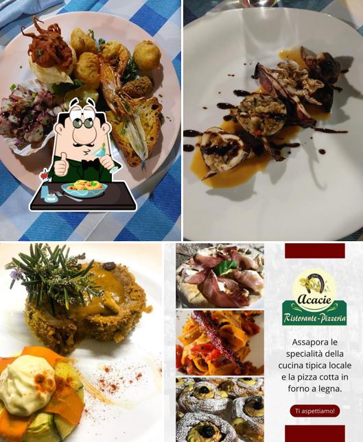 Platti al Ristorante Pizzeria 'Acacie' di Vito Sabatino