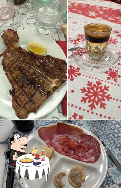 Piatto di formaggi al Ristorante Trattoria Pizzeria Chiesanova