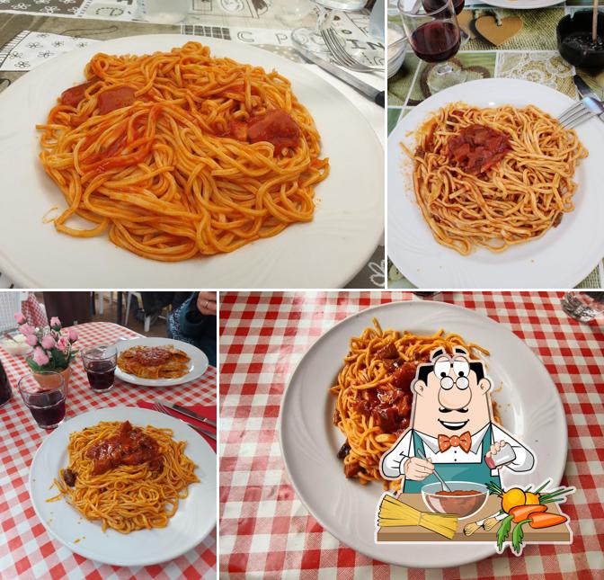 Spaghetti alla bolognese al Trattoria Da Raffaella