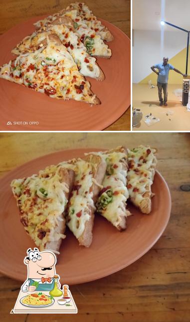 Food at Veda Cafe